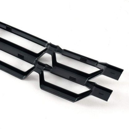 G-PLUS Front Upper Chrome Grille Insert Snap On Compatible with Chevy Silverado 1500 2016 2017 2018
