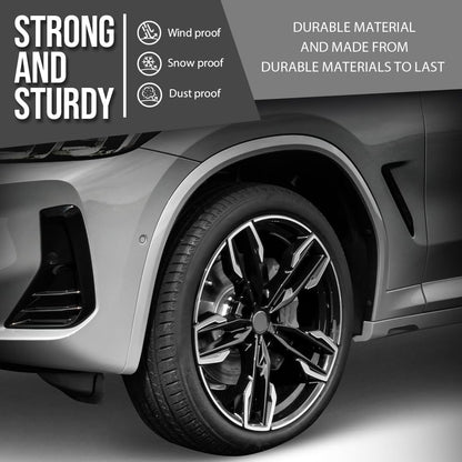 G-PLUS Front Fender Liner Compatible with BMW X4 (submodel: M40i, xDrive30i) / X3 sDrive30i 2019-2024 Fit BMW X3 (submodel: M40i, xDrive30i) 2018-2024 51717445681, BM1248159 Black