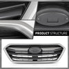 G-PLUS Front Bumper Grille Assembly, Compatible with Subaru Legacy 2018-2019, Light Gray, 91121AL18A, SU1200180 Light Gray