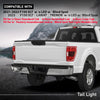 G-PLUS LED Tail Lights Rear Brake Lamp Left and Right Compatible with Ford F150 XLT 2021-2023 w/Blind Spot Fit for w/Factory Incandescent Model Red Lens Luces TraserasAssembly