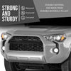 G-PLUS Front Bumper Grille Assembly Body Parts Kit Compatible with Toyota 4Runner TRD / SR5 2014-2019 TO2509104, TO1036148 Black