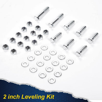 G-PLUS 2" Leveling Suspension Lift Kits Parts Compatible With 2019-2021Chevy/GMC 1500 2WD/4WD