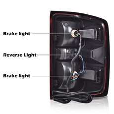 G-PLUS Smoke Lens Tail Lights for Chevy Silverado 2016-2019 with Harness Product Specifications