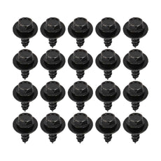 G-PLUS Splash Shield Firewall Screws 20PCS for Most Models Black Product Specifications