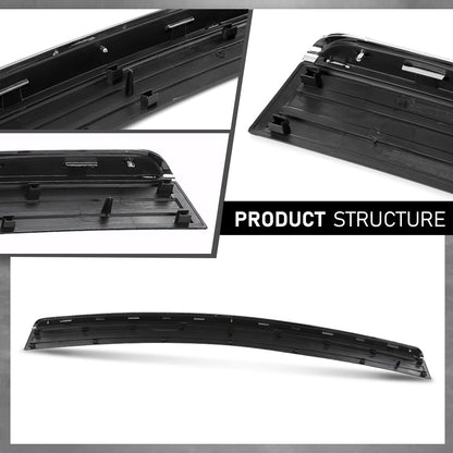 G-PLUS Rear Bumper Face Bar Trim Molding Step Pad Compatible with Jeep Compass 2011-2017,Compatible with Jeep Patriot 2011-2017,Fit for Model With Chrome Trim, Without Black Spear 68091514AA