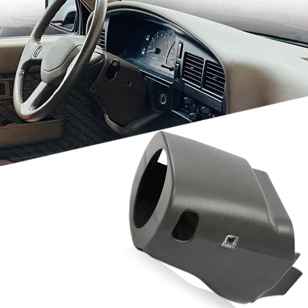 G-PLUS Grey Lower & Upper Steering Column Cover Compatible with Toyota 4Runner Pickup 1990-1995, 45286-35330, 45287-04020, 45286-04020, 45286-35360