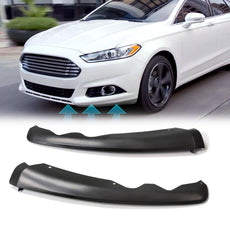 G-PLUS 2PCS Air Dam Deflector for Ford Fusion 2013-2016 Front Bumper Lower Panel Front View