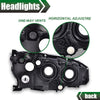 G-PLUS Projector Headlights, Compatible with Honda Civic 2016-2021 2/4Door DX EX/EX-L/EX-T LX/LX-P Si Sport,(NOT For Factory LED Headlight Models) Halogen Model LED DRL (Passenger & Driver Side)
