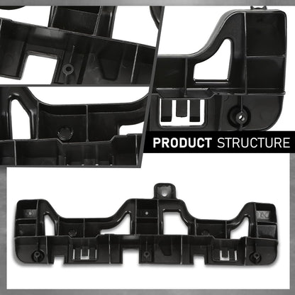 G-PLUS Front LH RH Bumper Bracket Set Compatible with LX NX300 NX300h 2018-2021,Fit For Models With F Sport Package 5253378020, 5253478020