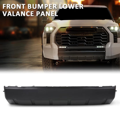 G-PLUS Front Bumper Lower Valance Panel Compatible with 2022-2023 Toyota Tundra TO1095226, 539110C100 Black