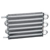 G-PLUS 6 Row AN6 Aluminum Engine Transmission Racing Oil Cooler with Mounting Kit Silver, Compatible with Universal Car Truck Trans Full