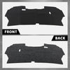 G-PLUS Hood Insulation Pad Truck Under w/Clips Compatible with Ford F150 1992-1996/Fit Ford F250 F350 1992-1997