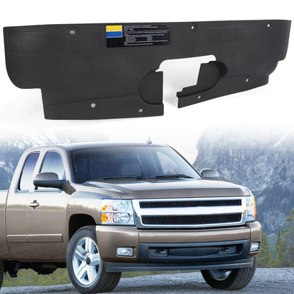 G-PLUS Radiator Upper Air Baffle Deflector Compatible with Chevy Silverado 1500 2500HD 3500 2003-2007/Fit GMC Sierra 1500 2500 HD 2003-2007/Fit GMC Sierra 3500 2003-2006 15809932