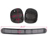 G-PLUS Dash Defrost Vent Cover Grille Panel Speaker Grill Set GRILLES | COMPATIBLE WITH CHEVY Blazer S10/GMC Jimmy Sonoma Oldsmobile 1998-2005 15046442 15046441