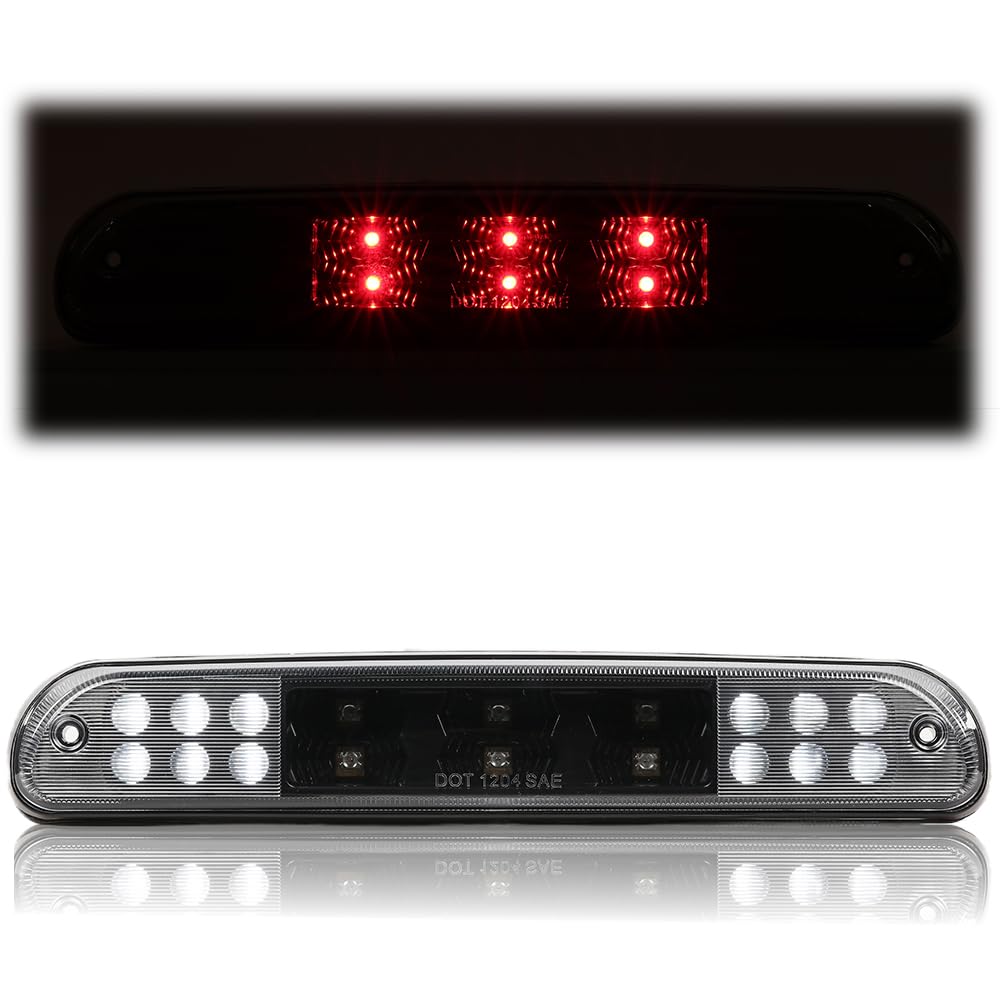 G-PLUS LED 3rd Third Brake Stop Lamp Light Compatible with Ford F250 F350 F450 F550 Super Duty 1999-2016/Fit Ford Ranger 1995-2003/NOT Fit For Harley-Davidson Edition CC3Z13A613A CC3Z13A613B