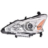 G-PLUS Headlights Compatible With 2013 2014 2015 Nissan Altima 4-Door Sedan Factory Style Automotive Halogen Model Headlamps,Black Driver Side(Left),faros delanteros