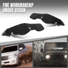 G-PLUS Engine Well Frame Fender Splash Shields Shield w/Clips Compatible with Ford Ranger 1998-2006 Black