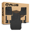 G-PLUS TPE Floor Mats Fit Freightliner Cascadia Models 2008-2018 Excludes New Cascadia Body Style 1st Row Truck Accessories Cargo Liners All Weather Protection 5PCS Black Alfombras para Carro