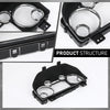 G-PLUS Dashboard Gauge Cluster Speedometer Lens Compatible with Dodge Ram 1500 2500 2013-2018 68205928AA