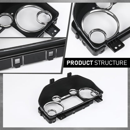 G-PLUS Dashboard Gauge Cluster Speedometer Lens Compatible with Dodge Ram 1500 2500 2013-2018 68205928AA
