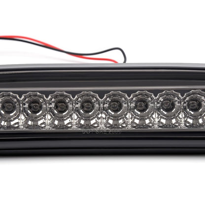 G-PLUS Third 3rd Brake Cargo Light Compatible With Toyota Tacoma 1995-2017 Rear Roof Center High Mount Tail Lamps Replacement Chrome Housing Smoky Lens
