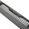 G-PLUS Upper Dash Defrost Vent Bezel Trim Panel Compatible with Jeep Wrangler TJ 1997-2006 55037036 Mist Grey