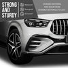 G-PLUS Front Bumper Outer Molding Trim Compatible with BenzGLE450 4Matic 3.0L L6 - Electric/Gas 2020-2025 1678858403, 1678858303 Silver