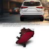 G-PLUS Rear Bumper Reflector Driver Left Side Compatible with Toyota Highlander XSE/Hybrid Bronze Edition 2020-2023 81490-0E060, 814900E060, TO1184117 Red