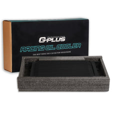 G-PLUS Oil Cooler Kit for Universal AN10 Oil Filter Relocation Silver Product Details