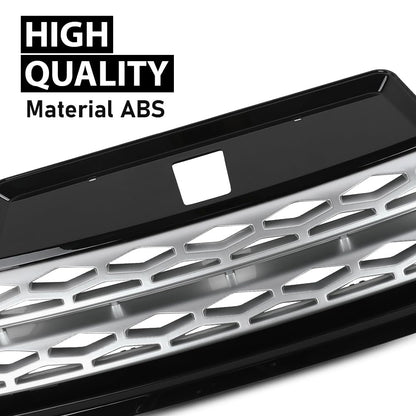 G-PLUS Front Hood Center Grille Grill Compatible with Range Rover Sport 2014-2017 LR054766, LR044120