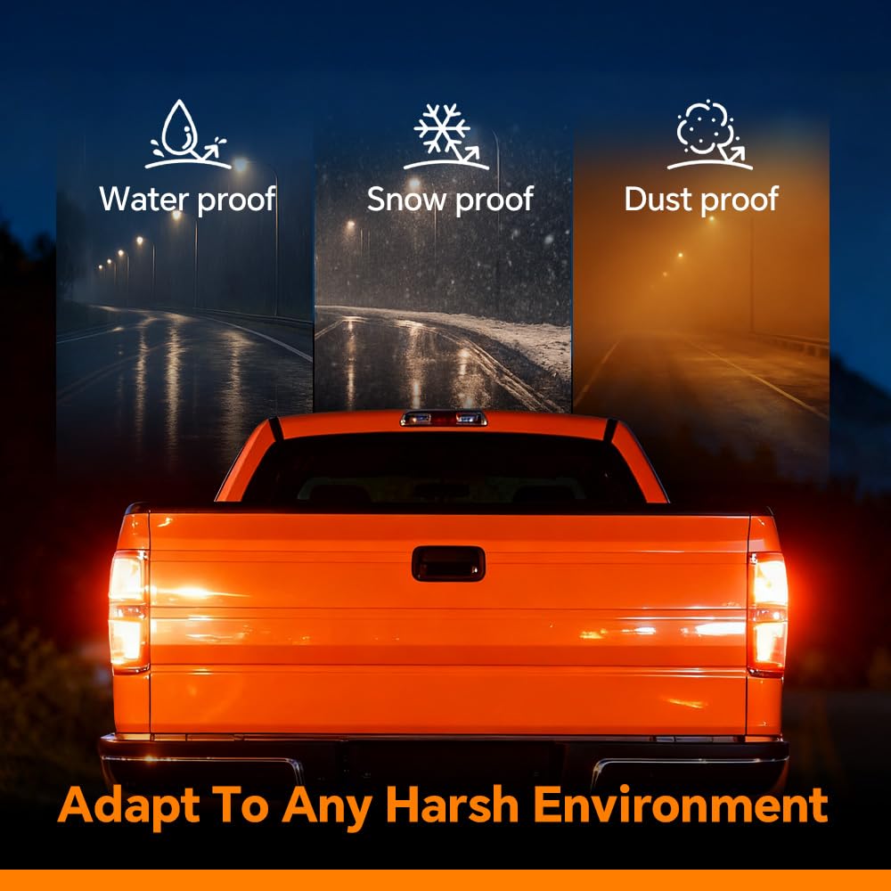 G-PLUS Pickup Rear Left Tail Light Compatible With 2009-2014 Ford F150 2/4 Door (Not Fit Flareside Models,Not Fit Ogriginal Model with LED Tail Lamp) Brake Lamps luces traseras, faros traserosAssembly