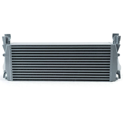 G-PLUS Charge Air Cooler/Intercooler Compatible With 2013-2018 Ram 2500 3500 6.7L Aluminum Tank Tube & Fin Core Silver