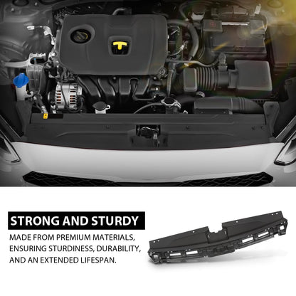 G-PLUS Radiator Grille Upper Cover, Compatible with Kia Forte 2019-2023, 86370M6000, 86370M7000