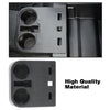 G-PLUS Center Cup Holder Under Front Seat Bottom Compatible with Ford F150 2015-2022 /Fit F250 F350 F450 F550 Super Duty 2017-2022 HC3C 1A096-MB