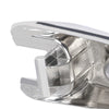G-PLUS 1PC Front Driver Chrome Exterior Door Handle Lock Cylinder Cap Compatible with 2011-2019 Ford Explorer Silver