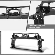 G-PLUS Radiator Core Support Panel for Porsche Panamera 2010-2016 Black Product Specifications