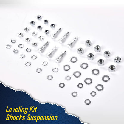 G-PLUS 2" Leveling Lift Kit W/ N3 Shocks Compatible With 2009-2020 F150 2WD 4WD (N3 Shocks Suspension Kit)