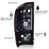 G-PLUS TRD PRO Tail Light Brake Lamp Compatible with Toyota Tacoma 2016-2023 Passenger Side Red Lens Black Housing 8156004170 8155004170 8156004180 8155004180 Luces TraserasAssembly