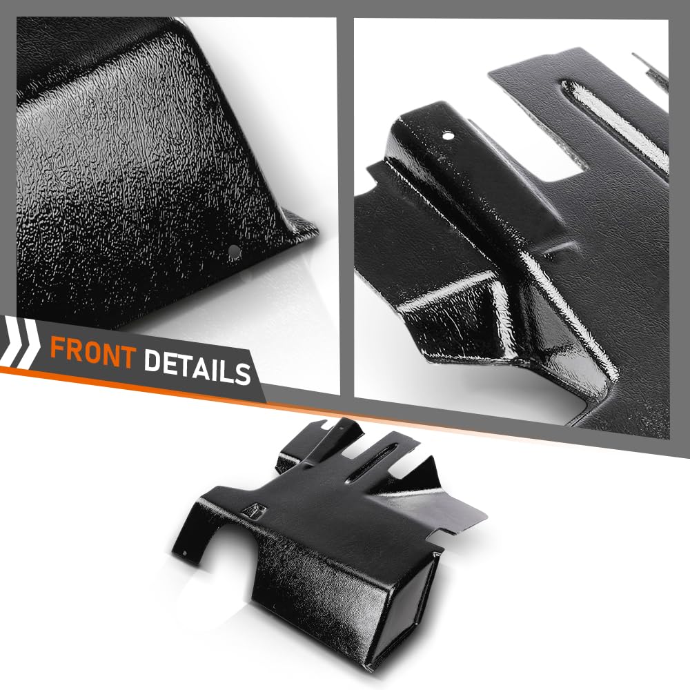 G-PLUS Under Dash Cover Trim Panel Compatible with BMW E30 M3 1983-1991 Black