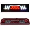 G-PLUS LED 3rd Brake Lights, Compatible with Chevy Silverado/GMC Sierra 1500 2500HD SILVERADO 3500/3500HD 2014-2018 Third Brake Light Cargo Lamps Black Housing Red & White Lens