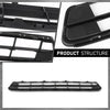 G-PLUS Front Bumper Lower Grille Compatible with Subaru Crosstrek 2018-2020 57731FL110, SU1036103