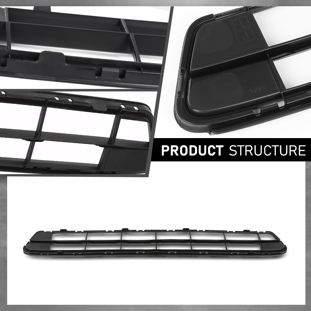 G-PLUS Front Bumper Lower Grille Compatible with Subaru Crosstrek 2018-2020 57731FL110, SU1036103