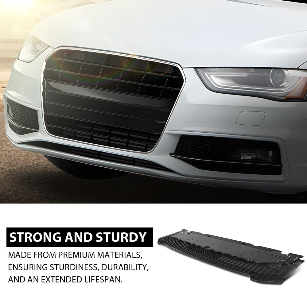G-PLUS Front Valance Plate Compatible with Audi A4 2013-2016, Fit for Models Without S-Line Package 8K0807611, AU1087100