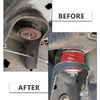 G-PLUS Body Mount Bushing Kit Compatible with Ford F250 F350 Super Duty 2WD and 4WD 2008-2016 Body Cab Mounts & Steel Sleeves & Hardware KF04060BK Red