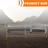 G-PLUS TPE Dashboard Dash Cover w/Pass Cupholder Compatible with Chevy Silverado Tahoe Suburban/GMC Sierra Yukon 1995-1996 Gray