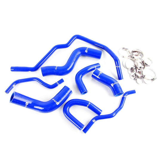 G-PLUS Silicone Radiator Coolant Hose Kit Clamps Compatible with VW 2003-2009 GOLF GTI 2.0T FSI TURBO MK5,Blue