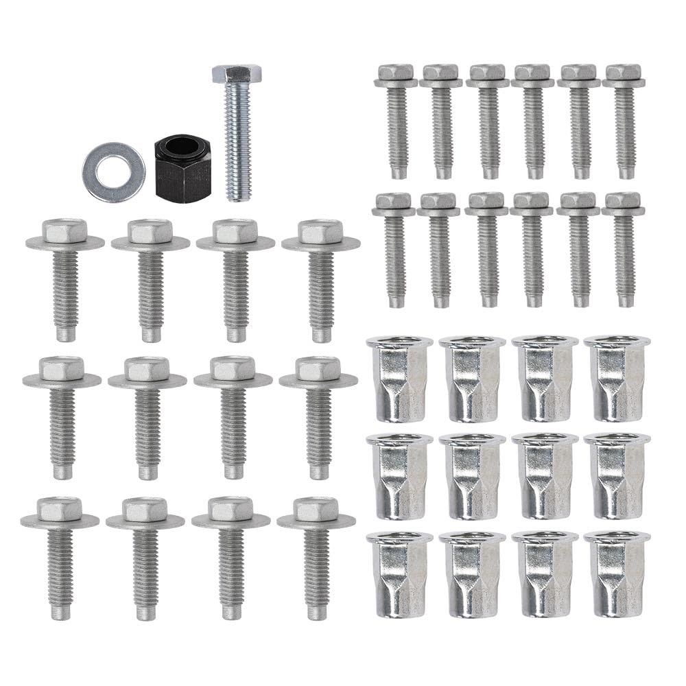 G-PLUS Tubular Side Step Hardware Kit Compatible with 2013-2019 Dodge RAM 1500 2500 3500/Fit 2014-2019 Dodge RAM 4500 5500 68193128AB