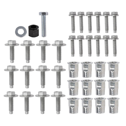 G-PLUS Tubular Side Step Hardware Kit Compatible with 2013-2019 Dodge RAM 1500 2500 3500/Fit 2014-2019 Dodge RAM 4500 5500 68193128AB