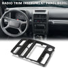 G-PLUS Dash Radio AC Bezel Panel Trim, Compatible with Geo Tracker/Suzuki Sidekick 1992 1993 1994 1995 Black Dash Panel