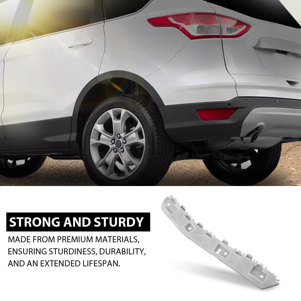 G-PLUS Rear Left Lower Bumper Support Bracket, Compatible with Ford Escape 2013-2016, Driver Side, CJ5Z17D943D, FO1142117